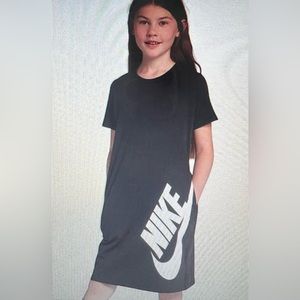 Nike Black T-shirt Dress-Girls Size XS